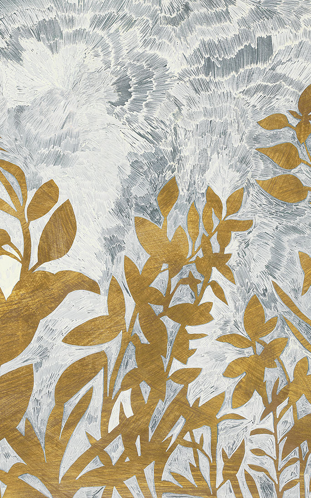 Paradisio Wallpaper in Kaki Dore by Caselio | Jane Clayton