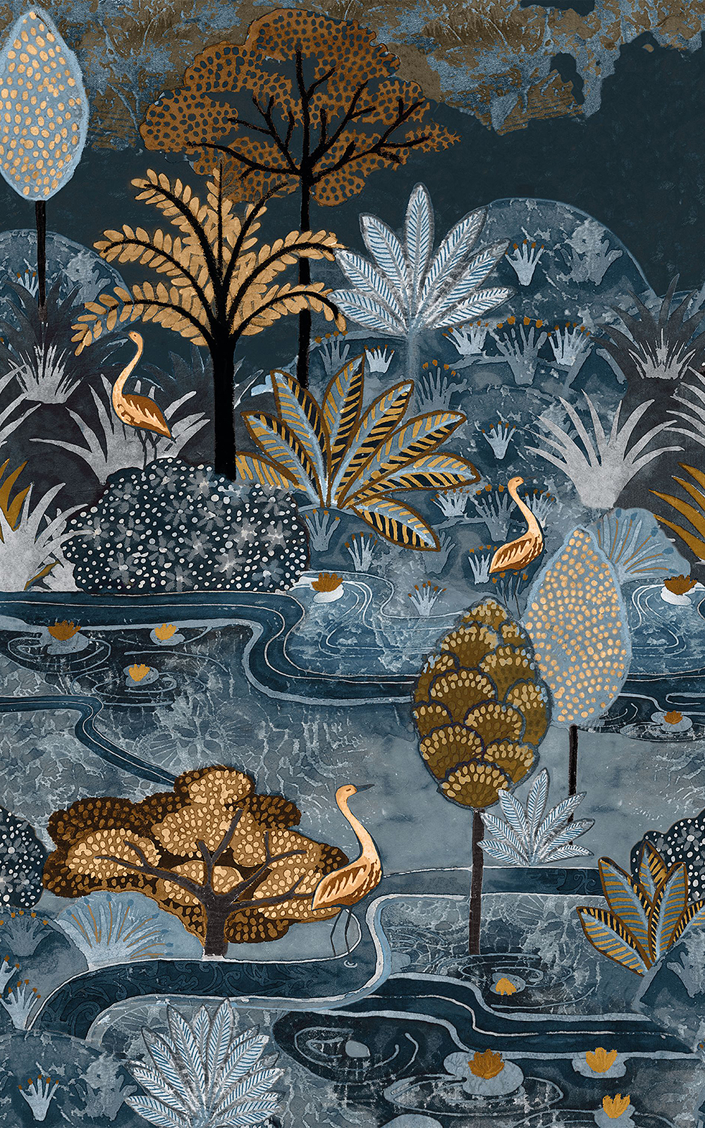 Timorous Beasties 'Jellyfish' Wallpaper Panel – Jane Richards Interiors