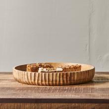 Nkuku Gavivi Mango Wood Serving Bowl 