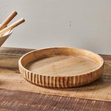 Nkuku Gavivi Mango Wood Serving Bowl 