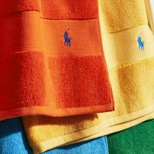 Ralph Lauren Home Polo Player Towels Sailing Orange