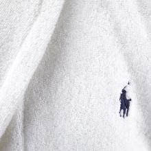 Ralph Lauren Home Polo Player Shawl Robe White