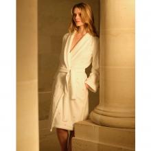 Yves Delorme Joyau Ladies Shawl Collar Bathrobe