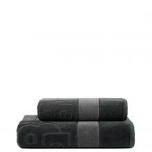 Boss Home Double B Towel Charcoal 