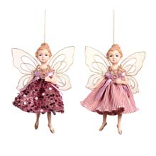 Goodwill Fabric Fairy Ornament