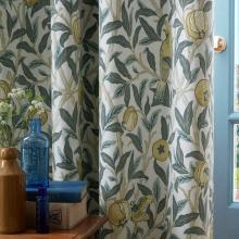 William Morris At Home Bird and Pomegranate Mineral Eyelet Headed Curtains