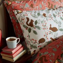 Laura Ashley Autumnal Woodland Duvet Cover Set