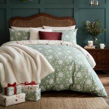 Laura Ashley Frost & Ice Natural Duvet Cover Set