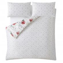 Laura Ashley Pallington Bloom Ruby Red Duvet Cover Set