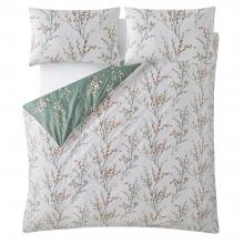 Laura Ashley Pussy Willow Fern Green Duvet Cover Set