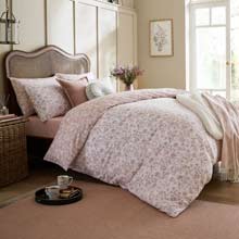 Laura Ashley Sheperds Purse Blush Pink Duvet Cover Set