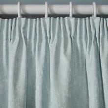 Laura Ashley Whinfell Lined Curtains Duck Egg