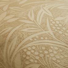 Laura Ashley Barley Embossed Cushion Gold