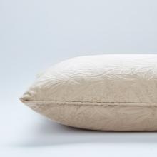 Laura Ashley Barley Embossed Cushion Natural