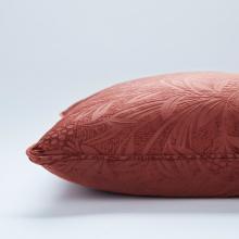 Laura Ashley Barley Embossed Cushion Terracotta