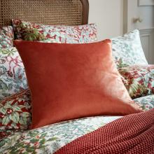 Laura Ashley Nigella Terracotta Cushion