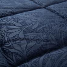 Laura Ashley Barley Navy Embossed Bedspread