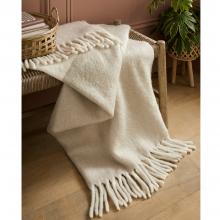 Laura Ashley Bronwen Natural Throw