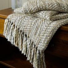 Laura Ashley Liberton Natural Throw