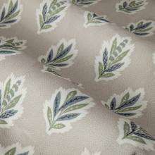 Sanderson Sessile Leaf Motif Curtains Flax