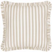 Sanderson Sessile Leaf Ruffle Cushion Sage