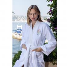 Yves Delorme Naïades Ladies Kimono Bathrobe