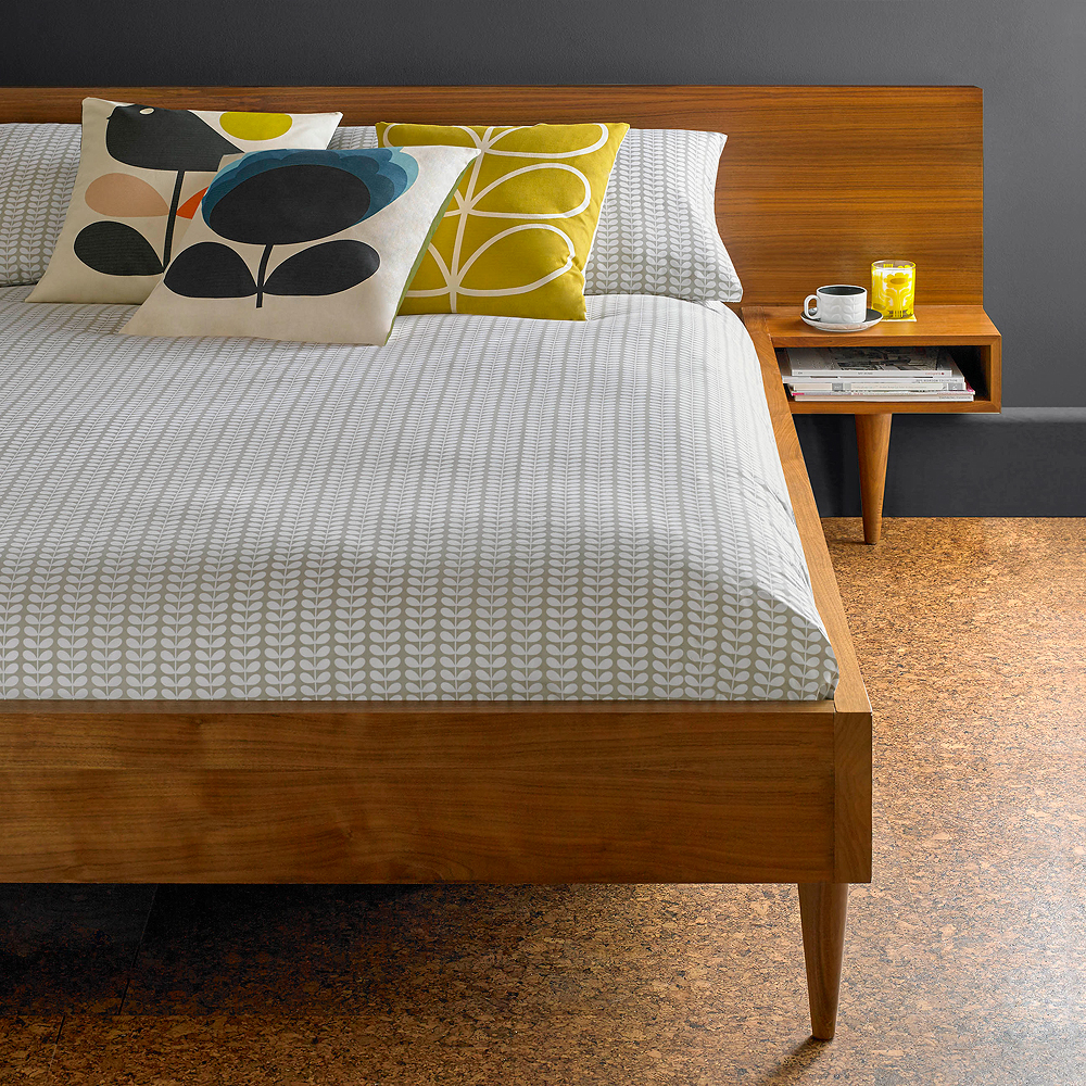 orla kiely tiny stem bedding duck egg