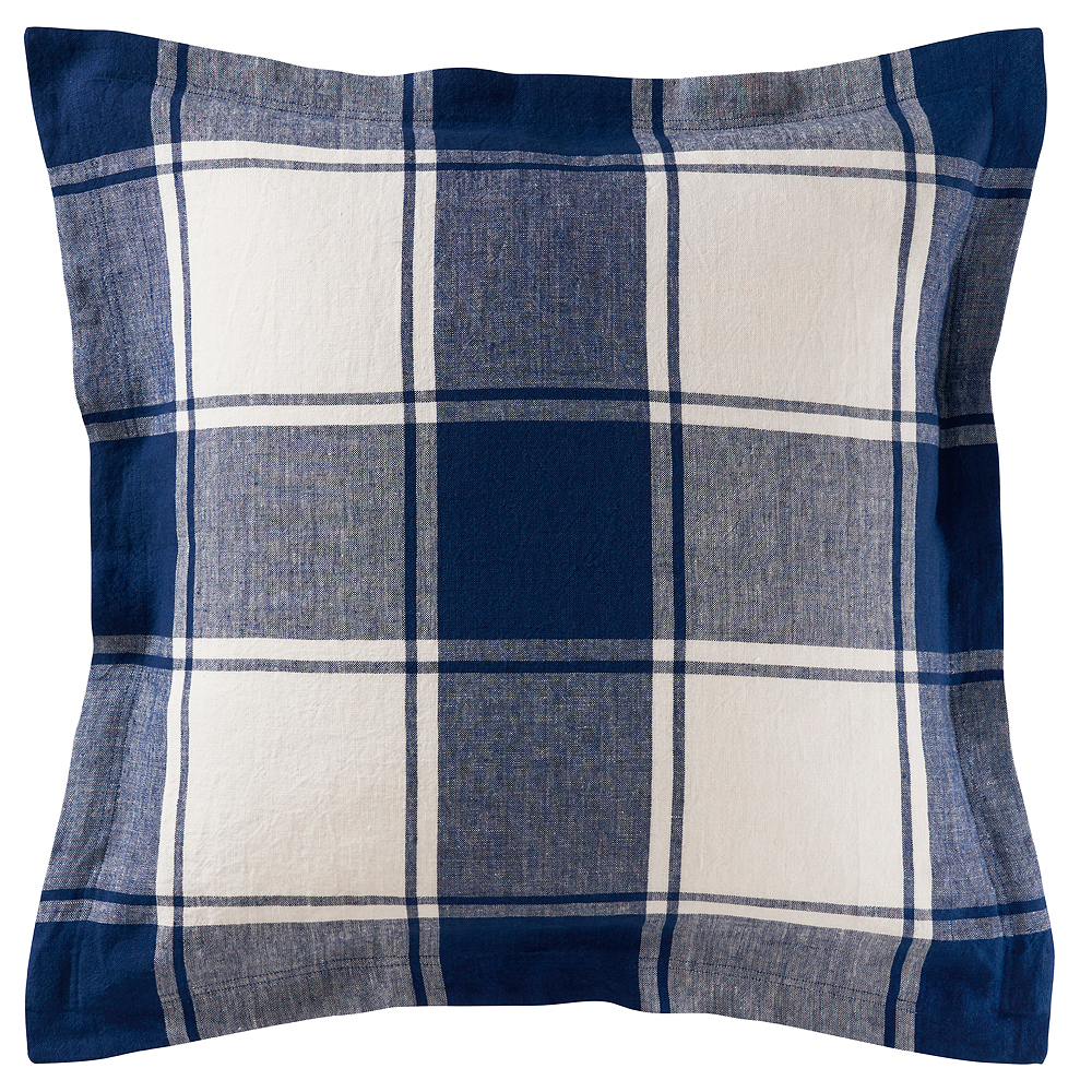 Ralph Lauren Jayme Navy / Cream Cushion Cover in Cushion Covers at  Seymour's Home