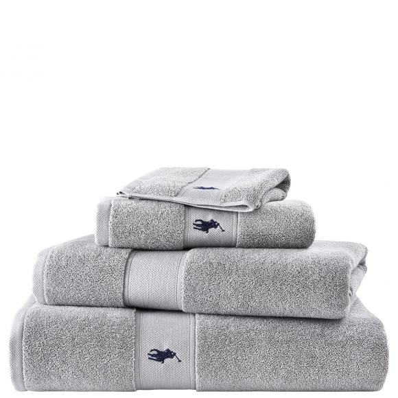 Ralph Lauren Home Polo Player Towels Andover Heather