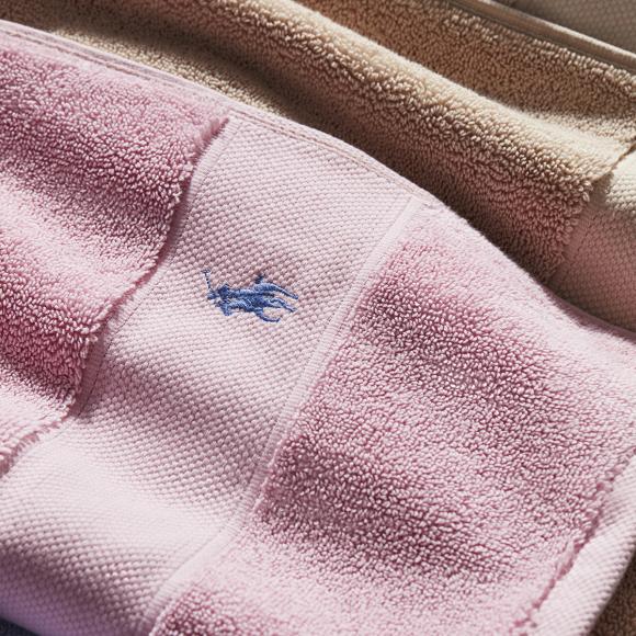 Ralph Lauren Home Polo Player Towels Carmel Pink