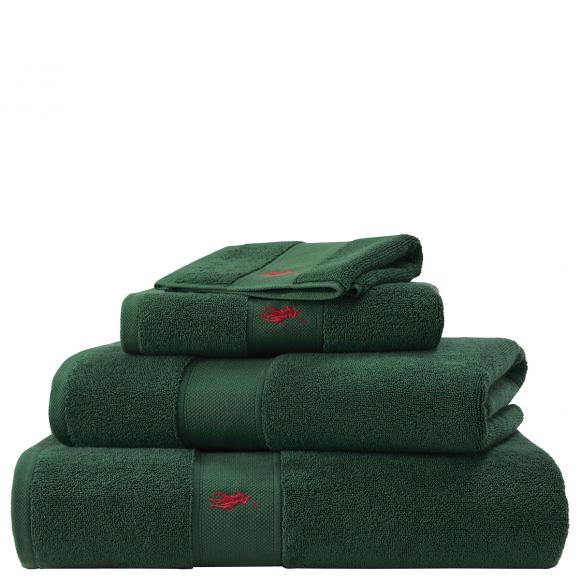 Ralph Lauren Home Polo Player Towels College Green