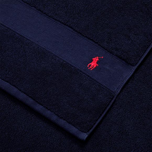 Ralph Lauren Home Polo Player Towels Newport Navy