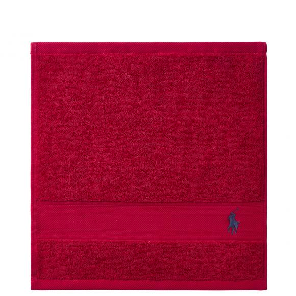 Ralph Lauren Home Polo Player Towels Red 2000