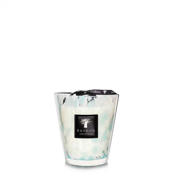 Baobab Collection Pearls Sapphire Candle - Pearls Collection