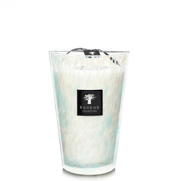 Baobab Collection Pearls Sapphire Candle - Pearls Collection