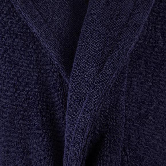 Ralph Lauren Home Polo Player Shawl Robe Newport Navy