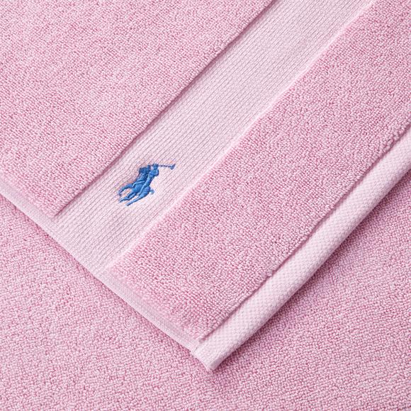 Ralph Lauren Home Polo Player Bath Mat Carmel Pink