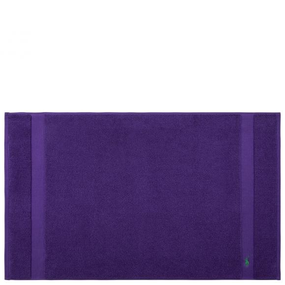 Ralph Lauren Home Polo Player Bath Mat Chalet Purple