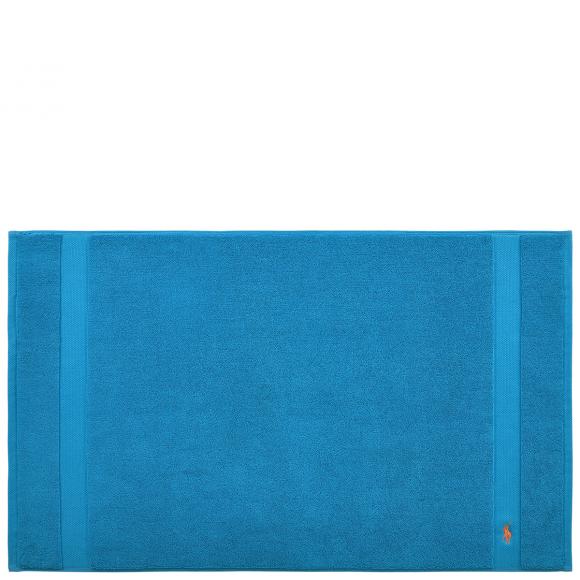 Ralph Lauren Home Polo Player Bath Mat Cove Blue