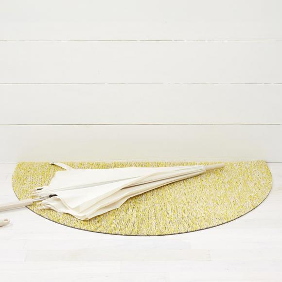 Chilewich Heathered Lemon Welcome Mat