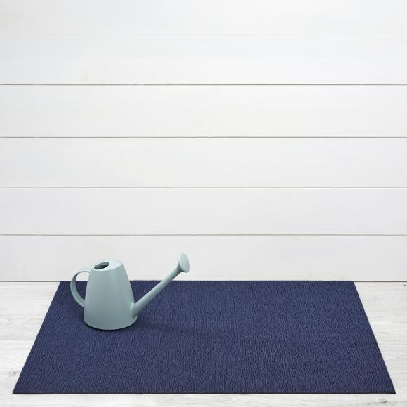 Chilewich Solid Indigo Shag Mat