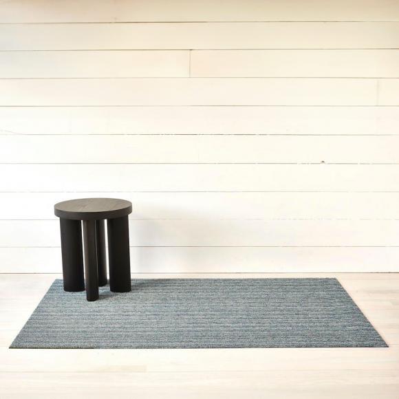 Chilewich Skinny Stripe Forest Shag Mat