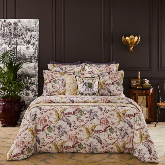 Yves Delorme Fresque Tilleul Decorative Bedcover