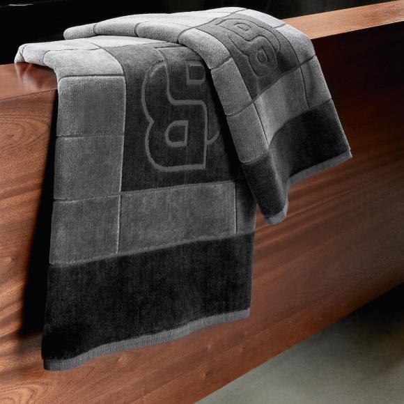 Boss Home Double B Towel Charcoal 