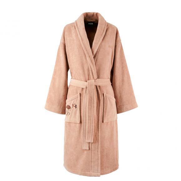 Boss Home Midnight Flowers Shawl Collar Robe