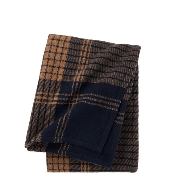 Ralph Lauren Home Thatcher Navy Throw