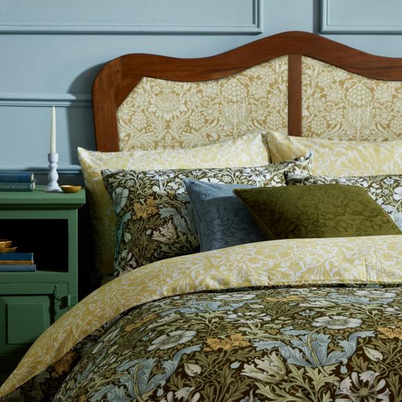 William Morris At Home Compton Olive Green