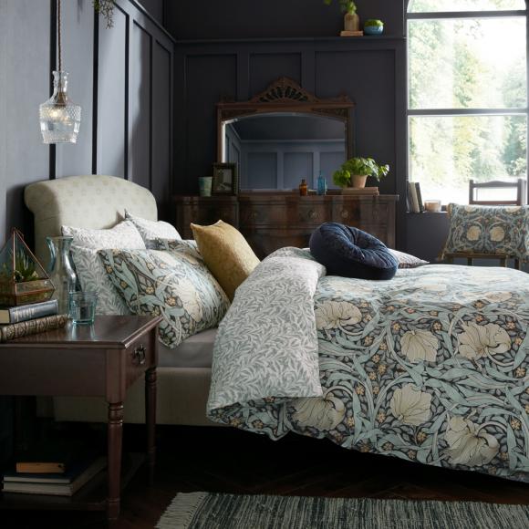 William Morris At Home Pimpernel Indigo