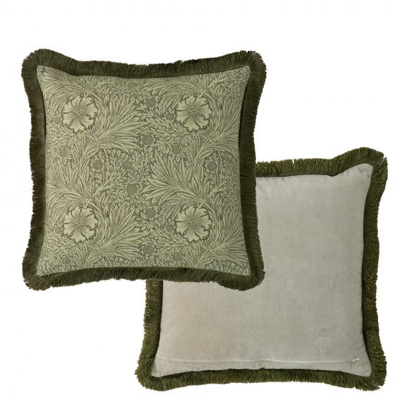 William Morris At Home Marigold Cushion Olive 50/50cm