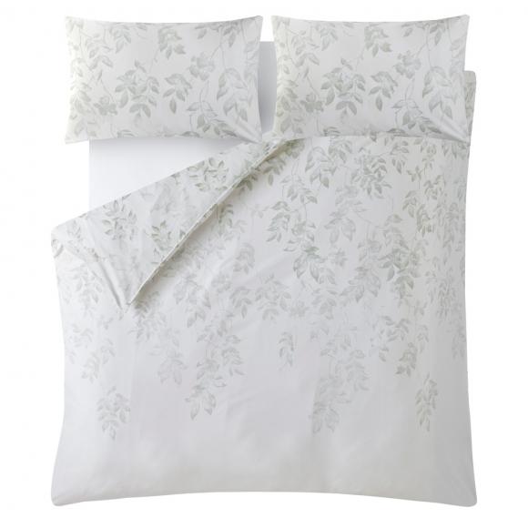 Laura Ashley Lockwood Natural Sage Duvet Cover Set